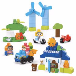 MEGA BLOKS Green Town Build & Learn Eco House