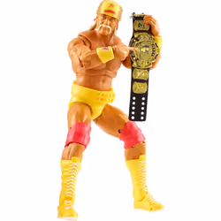Mattel WWE Hulk Hogan Ultimate Edition Fan TakeOver Action Figure with Articulation  Life-like Detail & Accessories  6-inch