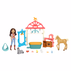 Spirit Lucky'S Foal Nursery Playset