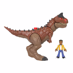 Fisher-Price Imaginext Jurassic World Camp Cretaceous Carnotaurus & Darius