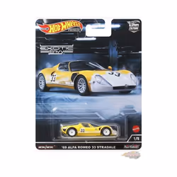 Hot Wheels car culture circuit Legends 1969 Alfa Romeo 33 Stradale