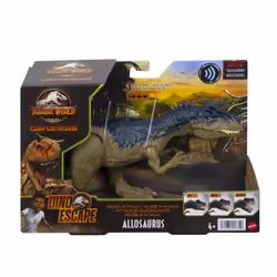 Jurassic World Roar Attack Allosaurus, 4 yr(s), Jurassic World, Multicolour