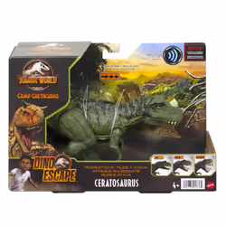 Jurassic World Roar Attack Ceratosaurus, 4 yr(s), Jurassic World, Green
