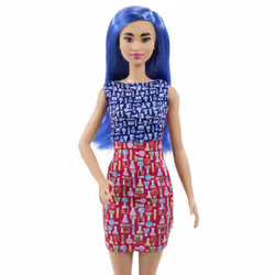 Barbie Scientist Doll (12 inches), Blue Hair, Color Block Dress, Lab Coat & Flats, Microscope Accessory, 3 & Up Winter Sports Doll and Accessories, Ages 3 and Up - Additional view 5