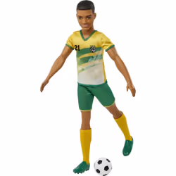 Barbie Careers Ken Fashion Doll & Accessory  Soccer Player with Short