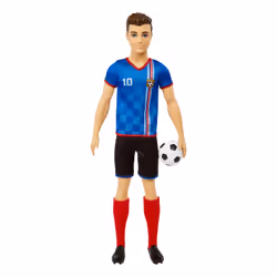 Barbie Soccer Doll, Fashion doll, Male, 3 yr(s), Girl, 305 mm, Multicolour