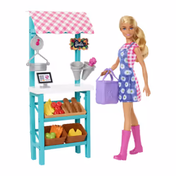 Barbie Farmers Market Playset Caucasian doll - Additional view 5