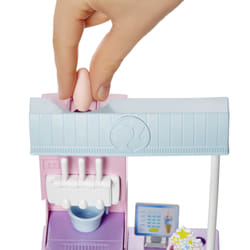 Barbie Ice Cream Shop Playset, Doll and Accessories