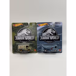 Jurassic World 2 Car Set Hot Wheels Real Riders DLB45 979Q