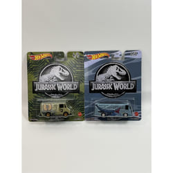 Jurassic World 2 Car Set Hot Wheels Real Riders DLB45 979Q
