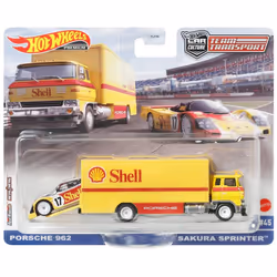 Hot Wheels Porsche 962 Sakura Sprinter  Team Transport