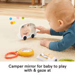 Fisher-Price S'more Fun Camping Gift Set  3 outdoor-themed baby toys a