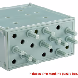 Mattel Games Escape Room in A Box: TIME Drifters KIRA'S Story Party Game for 1 to 4 Players with Clues & Puzzles  Combine with Kira's Story for Remote