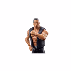 The Rock Basic Action Figure, Posable 6-inch Collectible for Ages 6 Years Old & Up, HDC94