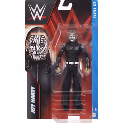 WWE Basic Action Figure Jeff Hardy Posable 6-inch Collectible for Ag