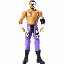 WWE Basic Santos Escobar Action Figure  Posable 6-inch Collectible for Ages 6 Years Old & Up  Series # 127