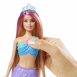 Barbie Dreamtopia Twinkle Lights Mermaid Doll, Fashion doll, Female, 3 yr(s), Girl, 365 mm, Multicolour