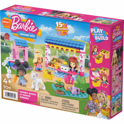 MEGA Barbie Farmer'S Market, Building set, 4 yr(s), 90 pc(s), 120 g