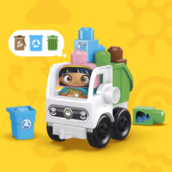 MEGA BLOKS Green Town Sort & Recycle Squad - Additional view 4