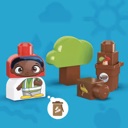 MEGA BLOKS Green Town Sort & Recycle Squad - Additional view 5