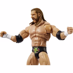 Mattel WWE Triple H Ultimate Edition Fan TakeOver Action Figure with ultimate articulation  life-like detail  and accessories  6-Inches