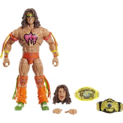 Mattel WWE Action Figures | WWE Ultimate Warrior Ultimate Edition Fan TakeOver Collectible Figure with Accessories | Gifts for Kids and Collectors [Am