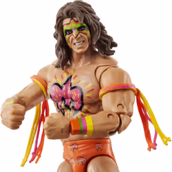 Mattel WWE Action Figures | WWE Ultimate Warrior Ultimate Edition Fan TakeOver Collectible Figure with Accessories | Gifts for Kids and Collectors [Am