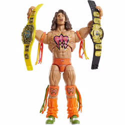 Mattel WWE Action Figures | WWE Ultimate Warrior Ultimate Edition Fan TakeOver Collectible Figure with Accessories | Gifts for Kids and Collectors [Am