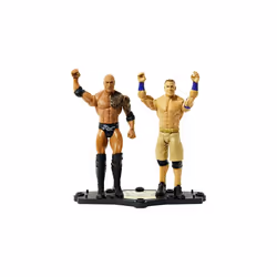 The Rock vs John Cena Championship Showdown 2-Pack 6-inch Action Figures Monday Night RAW Battle Pack for Ages 6 Years Old &  ...