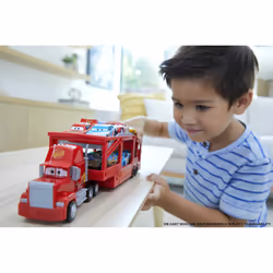 Disney Pixar Cars Mack Hauler, Truck, Cars, 3 yr(s), Plastic, Metal, Multicolour