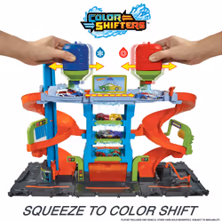 Hot Wheels City Mega Tower Car Wash - Additional view 6