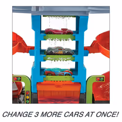 Hot Wheels City Mega Tower Car Wash - Additional view 7