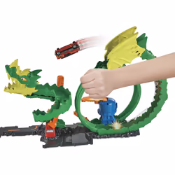 Hot Wheels City Dragon Drive Firefight - Additional view 4