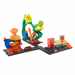 Hot Wheels City Downtown Track Set Assortment, Play vehicle track, 4 yr(s), Plastic, Multicolour