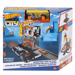 Hot Wheels City Downtown Track Set Assortment - Additional view 5