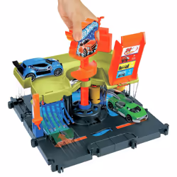 Hot Wheels City Downtown Express Car Wash Playset, 4 yr(s), Plastic