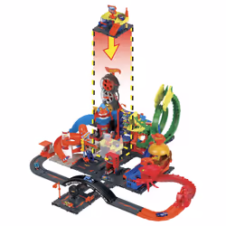 Hot Wheels City Downtown Express Car Wash Playset