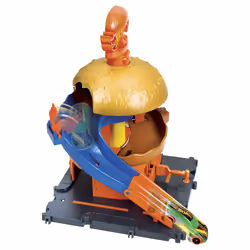 Hot Wheels City Burger Drive-Thru Playset