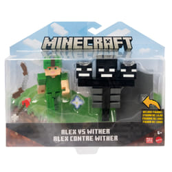 Minecraft Alex Vs Wither Figures