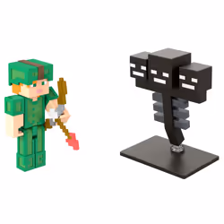Minecraft Alex Vs Wither Figures