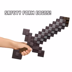 Minecraft Toys  Deluxe Netherite Sword  Kid-sized Minecraft-Game Role-