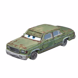 Disney Pixar Cars Disney and Pixar Cars Jonathan Wrenchworths, Vehicle, 3 yr(s), Metal, Plastic, Green