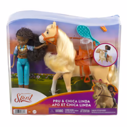 Spirit Pru/Chica Linda - 4Lb, Fashion doll, Female, 3 yr(s), Girl, Multicolour