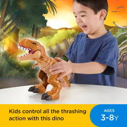 Fisher-Price Imaginext Jurassic World Thrashin' Action T.Rex - Additional view 6