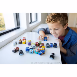 Disney Pixar Cars Mini Racers 3 Pack Dinoco Wraps Sally  Lightning McQ