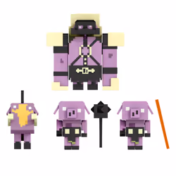 Minecraft LEGENDS NETHER INVASION Figures, 6 yr(s), Multicolour, Plastic