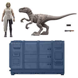 Jurassic World Release 'N Rampage Pack Set, 4 yr(s), Multicolour, Plastic