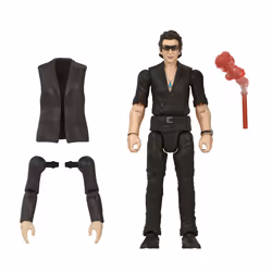 Mattel Jurassic World Toys Jurassic Park Hammond Collection Dr. Ian Malcolm Action Figure with Interchangeable Arms and Acces ...