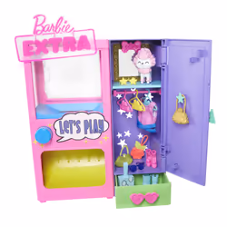 Barbie Extra Playset And Accessories, Fashion, 3 yr(s), Multicolour