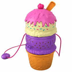 Polly Pocket Spin/Reveal Ice Cream (Window Box) - 19A, Action/Adventure, 4 yr(s), Multicolour, Plastic